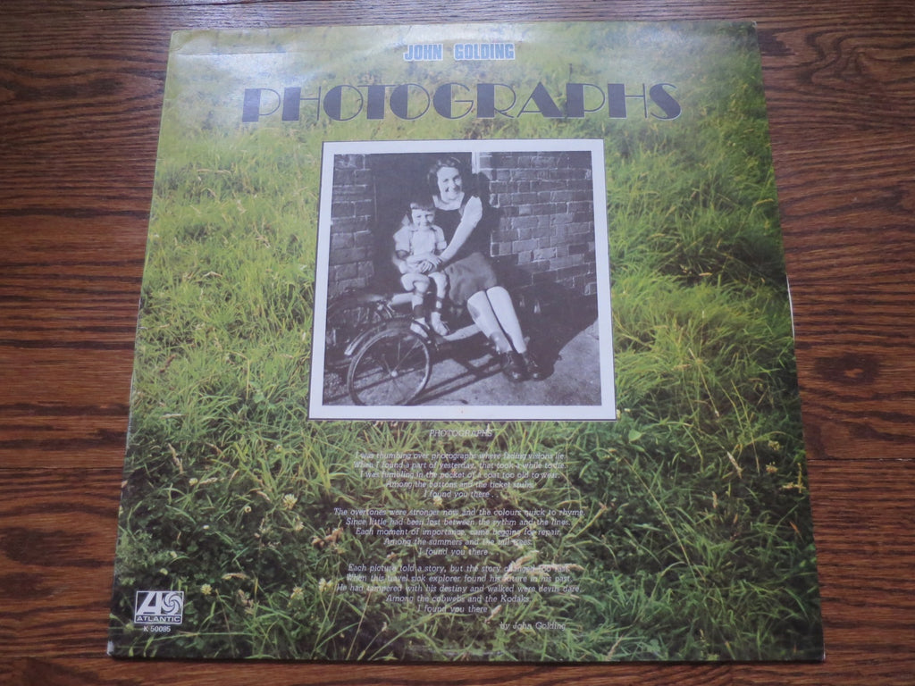 John Golding - Photographs - LP UK Vinyl Album Record Cover