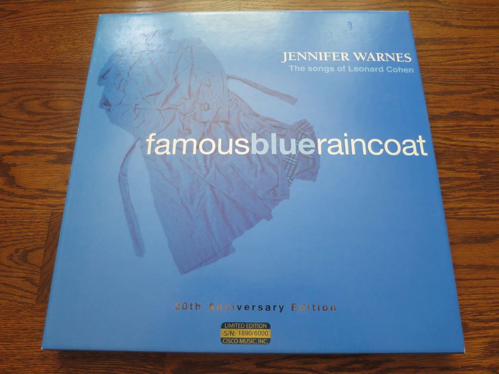 Jennifer Warnes - Famous Blue Raincoat - 20th Anniversary box set - LP UK Vinyl Album Record Cover