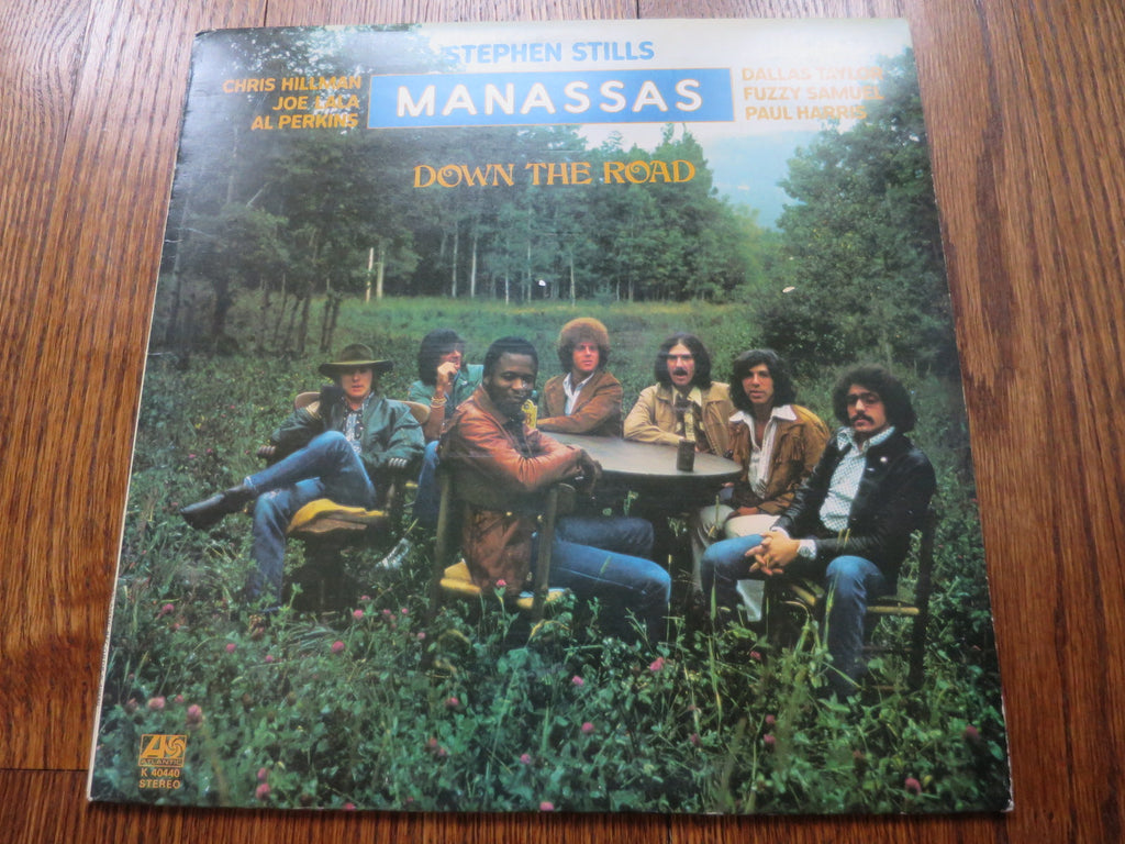 Stephen Stills & Manassas - Down The Road - LP UK Vinyl Album Record Cover