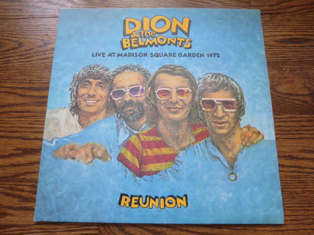 Dion & The Belmonts - Reunion Live At Madison Square Garden 1972 - LP UK Vinyl Album Record Cover