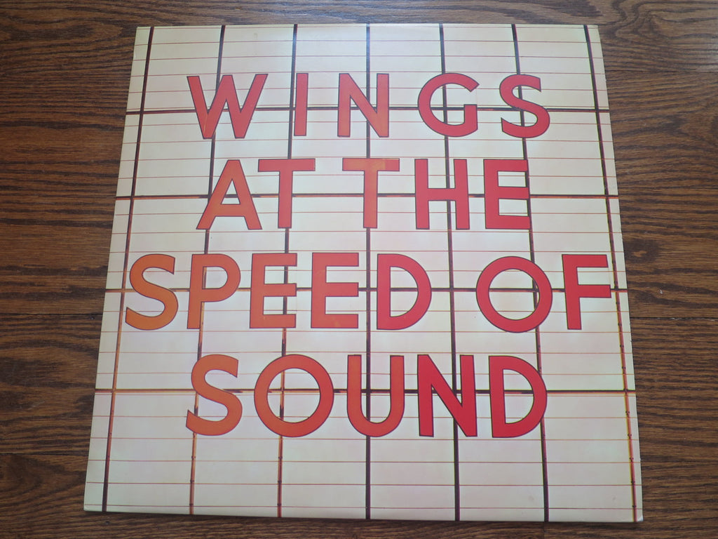 Wings - Wings At The Speed Of Sound - LP UK Vinyl Album Record Cover