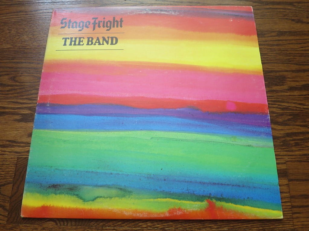 The Band - Stage Fright - LP UK Vinyl Album Record Cover