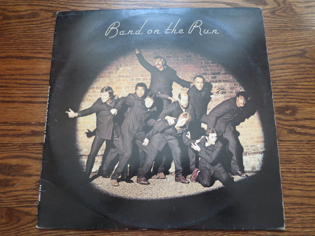 Paul McCartney & Wings - Band On The Run - LP UK Vinyl Album Record Cover