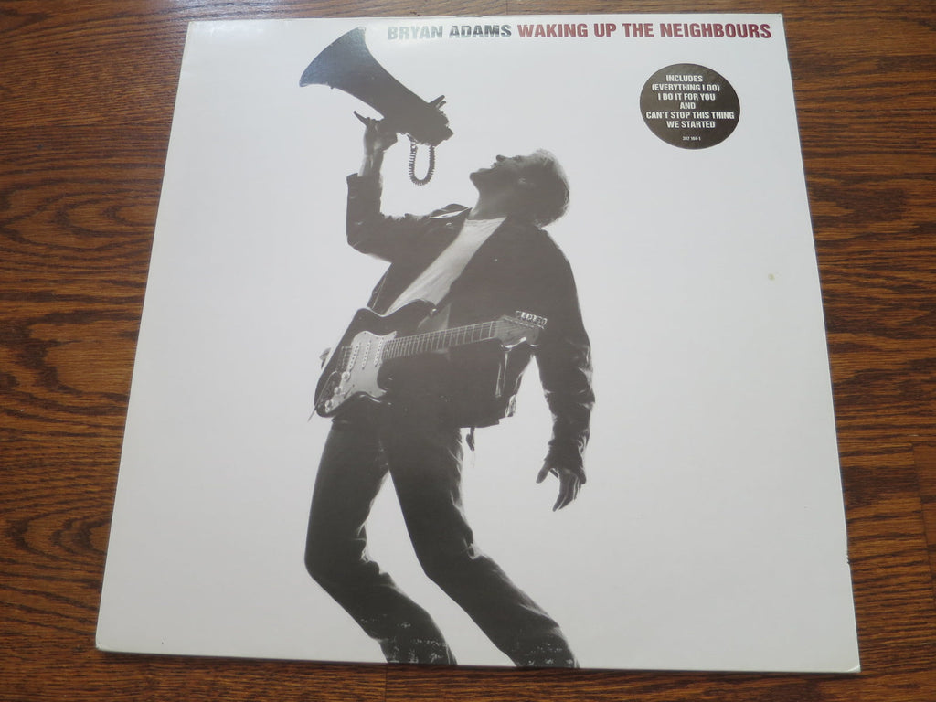 Bryan Adams - Waking Up The Neighbours - LP UK Vinyl Album Record Cover