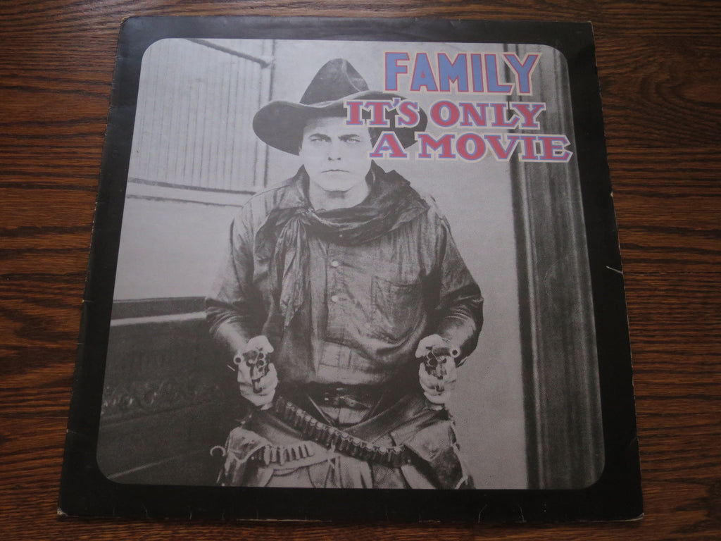 Family - It's Only A Movie - LP UK Vinyl Album Record Cover
