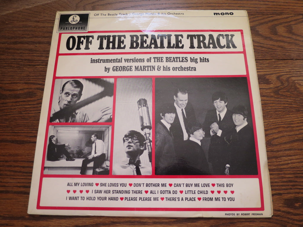 George Martin & His Orchestra - Off The Beatle Track (promo) - LP UK Vinyl Album Record Cover