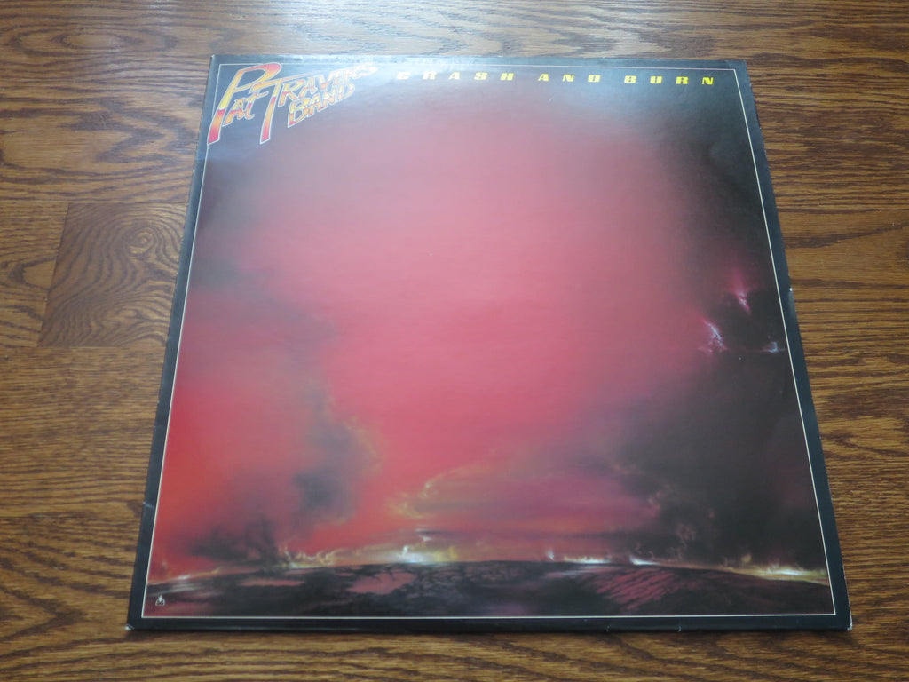 Pat Travers Band - Crash and Burn - LP UK Vinyl Album Record Cover