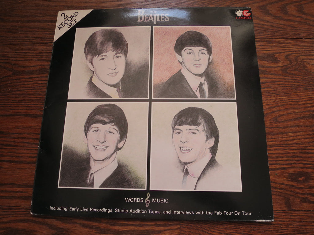 The Beatles - Words & Music - LP UK Vinyl Album Record Cover