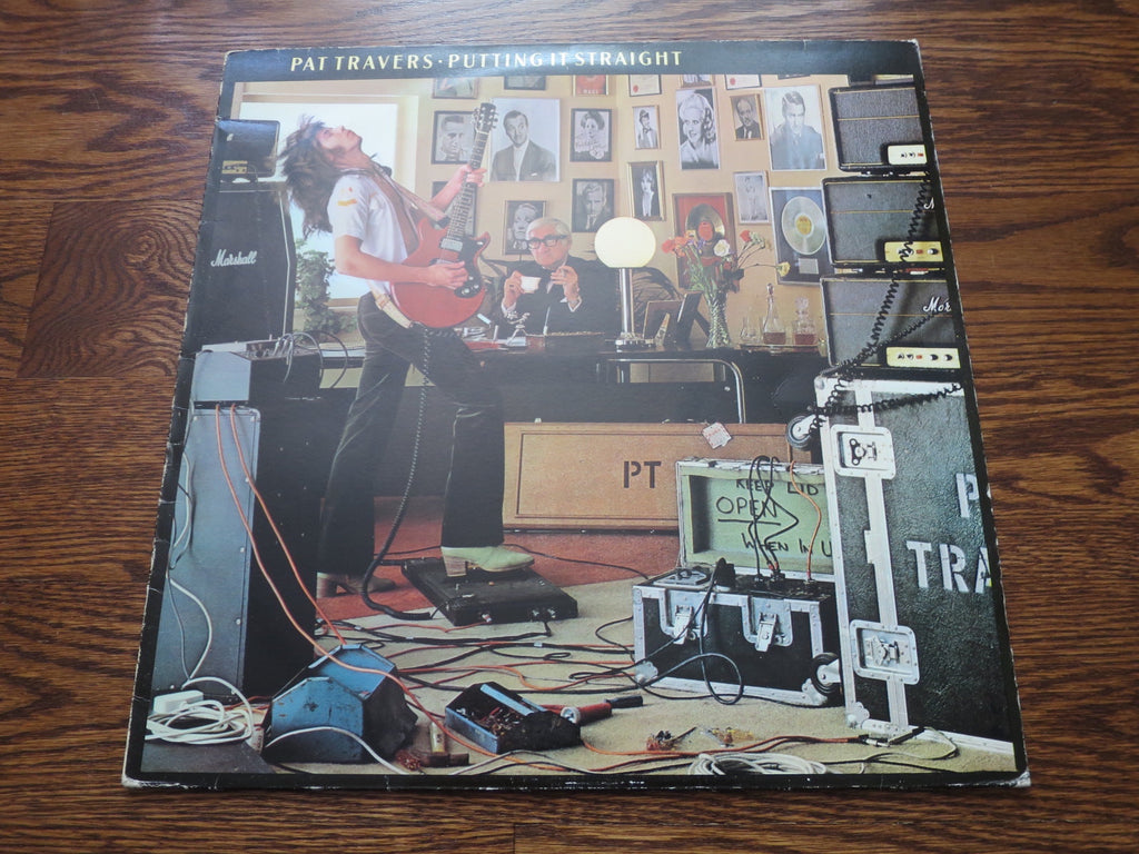 Pat Travers Band - Putting It Straight - LP UK Vinyl Album Record Cover