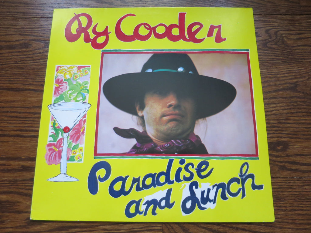 Ry Cooder - Paradise And Lunch - LP UK Vinyl Album Record Cover