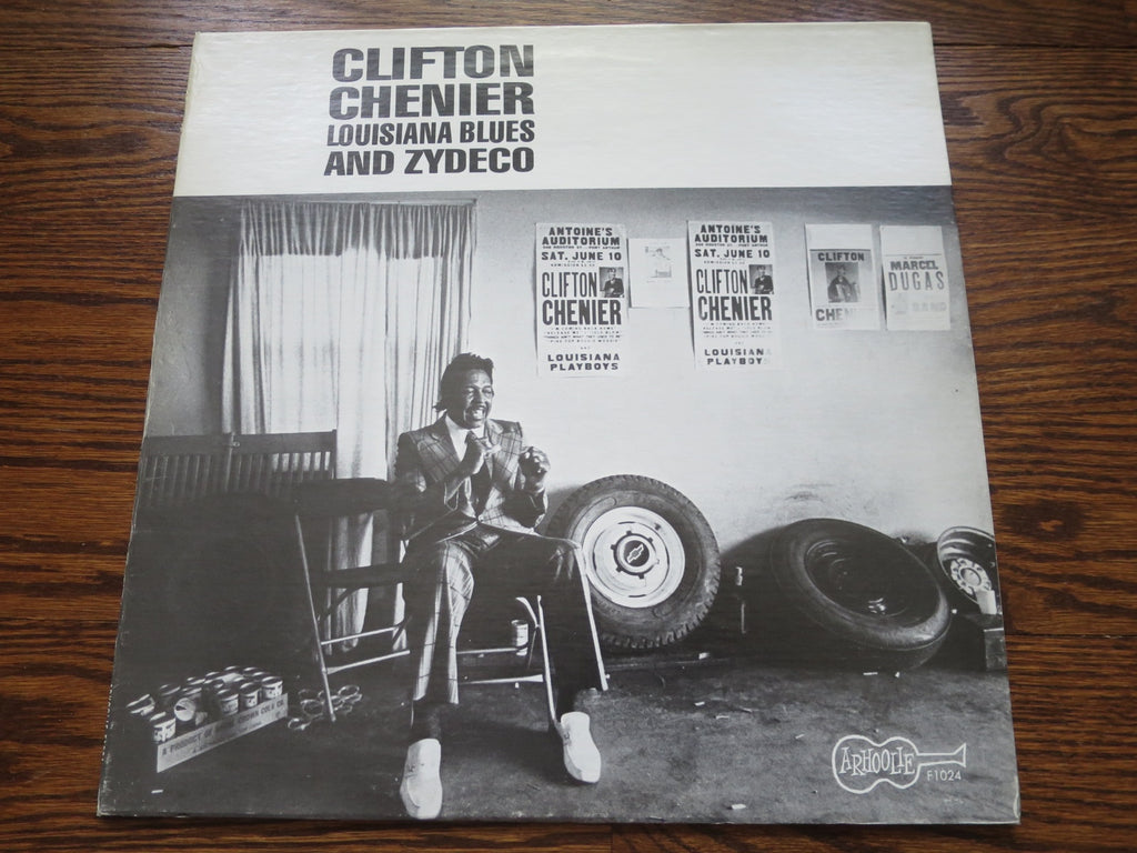 Clifton Chenier - Louisiana Blues And Zydeco - LP UK Vinyl Album Record Cover