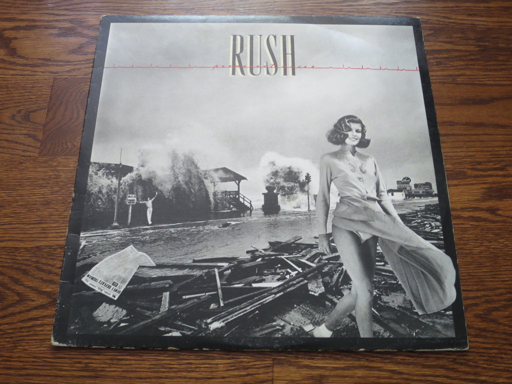 Rush - Permanent Waves - LP UK Vinyl Album Record Cover