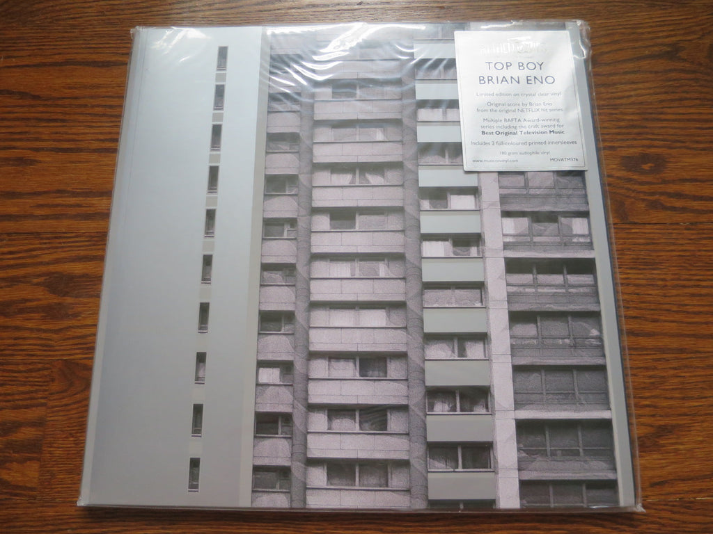 Brian Eno - Top Boy soundtrack - LP UK Vinyl Album Record Cover