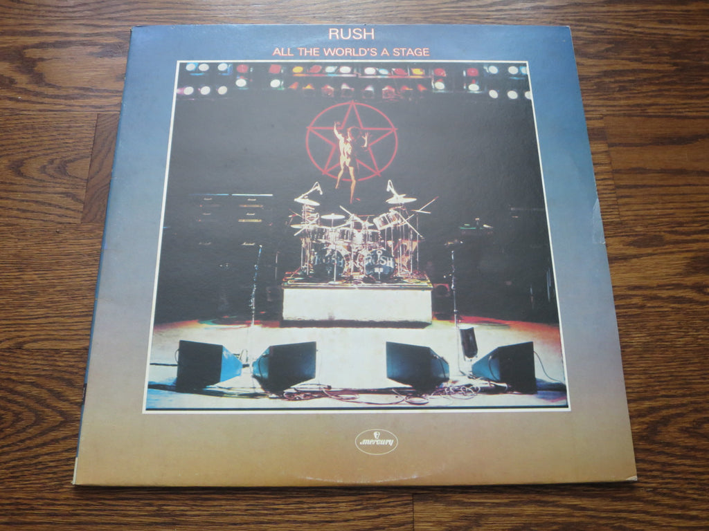 Rush - All the World's A Stage 2two - LP UK Vinyl Album Record Cover