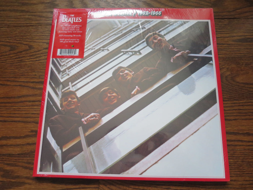 The Beatles - The Red Album (Triple LP reissue) - LP UK Vinyl Album Record Cover