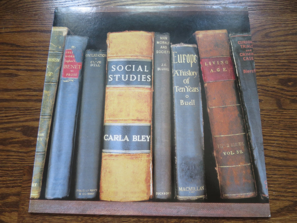Carla Bley - Social Studies - LP UK Vinyl Album Record Cover