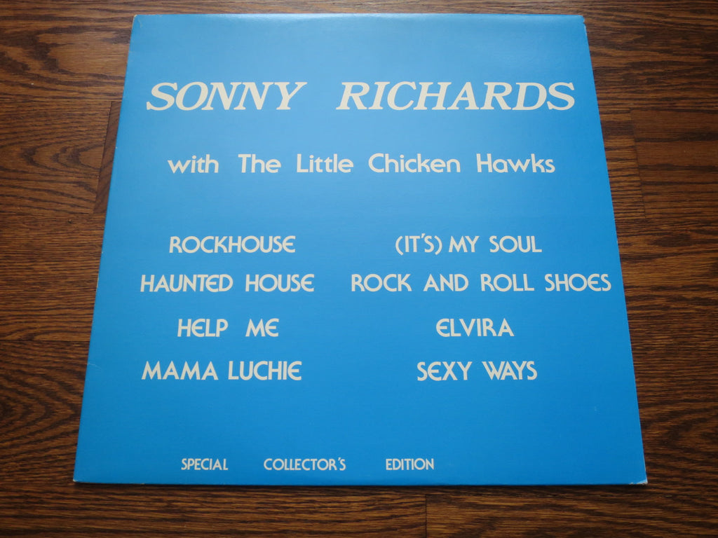 Sonny Richards - with the The Little Chicken Hawks - LP UK Vinyl Album Record Cover