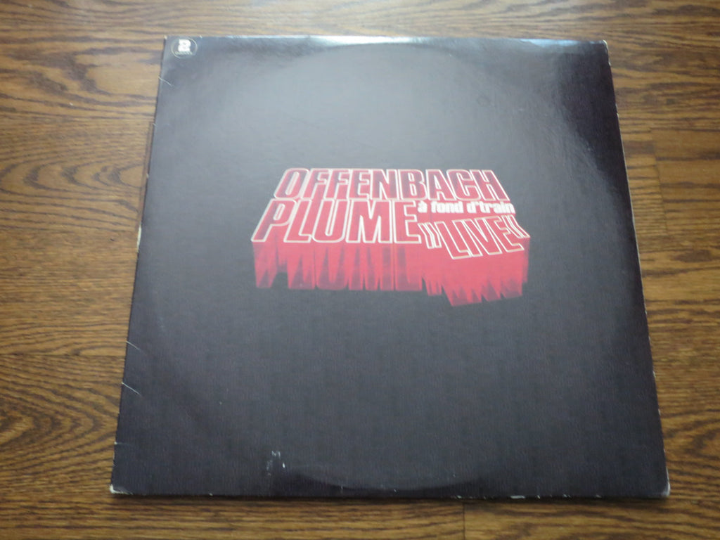 Offenbach Plume - A Fond D'Train "Live" - LP UK Vinyl Album Record Cover