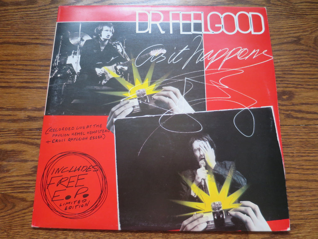 Dr. Feelgood - As It Happens - LP UK Vinyl Album Record Cover