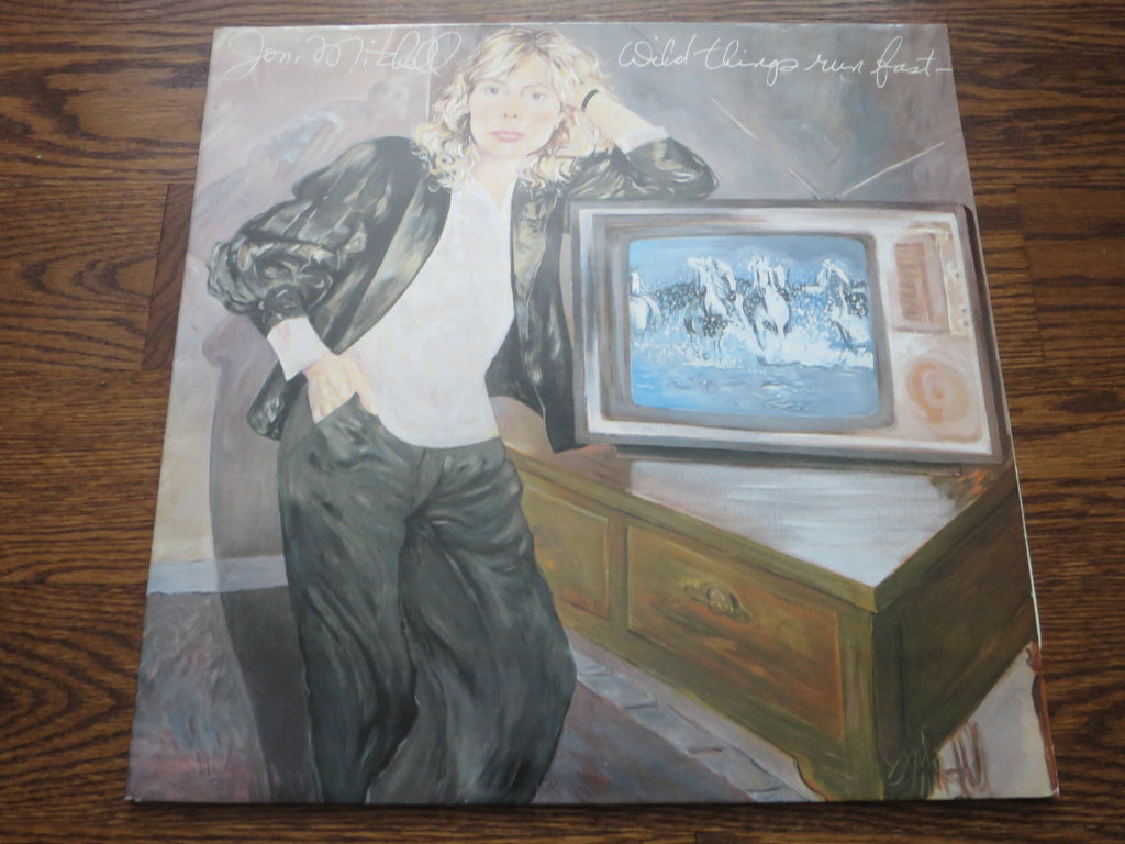 Joni Mitchell - Wild Things Run Fast 2two - LP UK Vinyl Album Record Cover