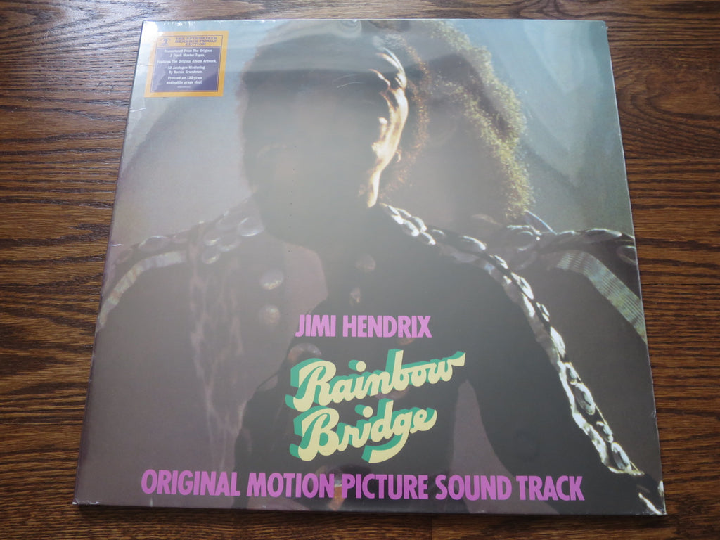 Jimi Hendrix - Rainbow Bridge Original Motion Picture Soundtrack (audiophile) - LP UK Vinyl Album Record Cover