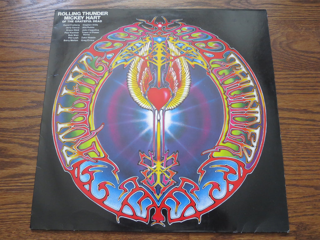 Mickey Hart - Rolling Thunder - LP UK Vinyl Album Record Cover