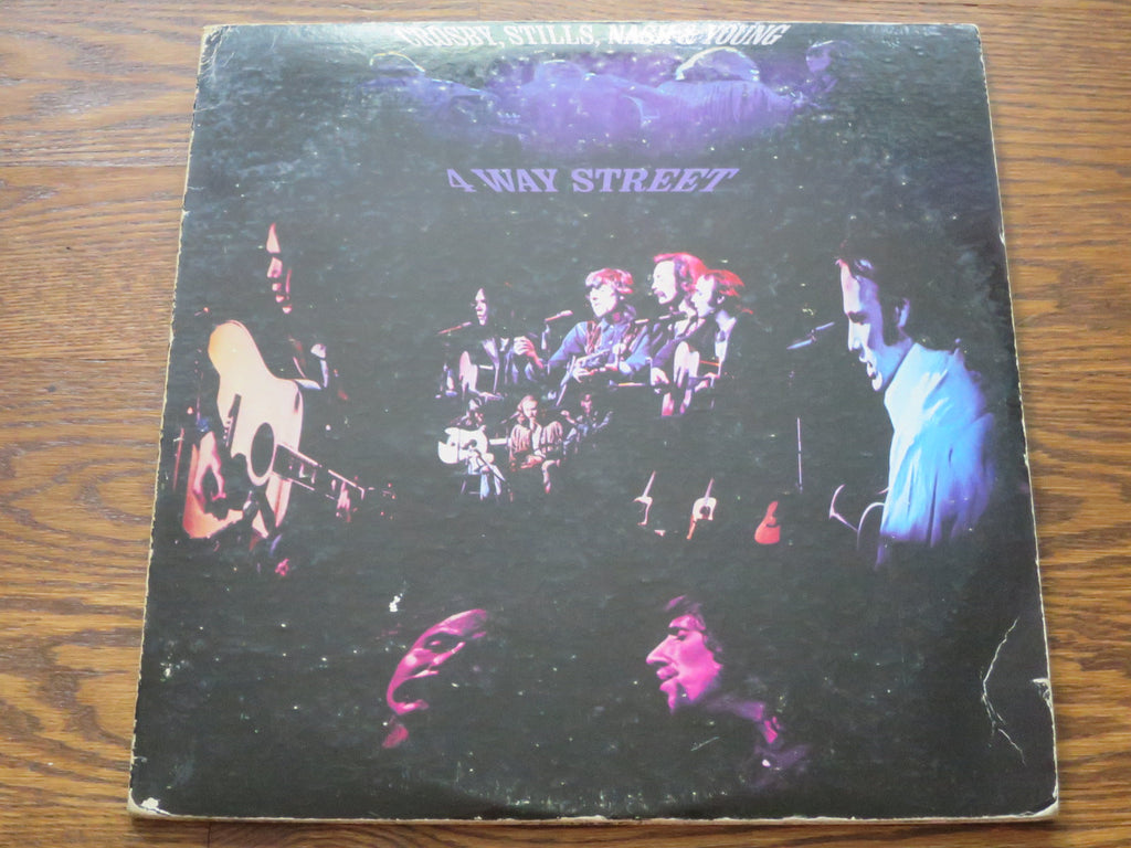 Crosby, Stills, Nash and Young - 4 Way Street 2two - LP UK Vinyl Album Record Cover