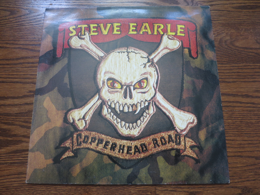 Steve Earle - Copperhead Road - LP UK Vinyl Album Record Cover