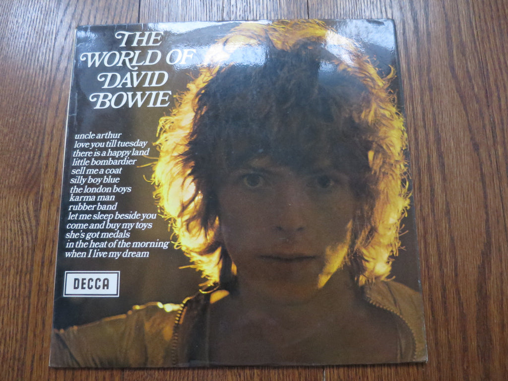 David Bowie - The World Of David Bowie - LP UK Vinyl Album Record Cover