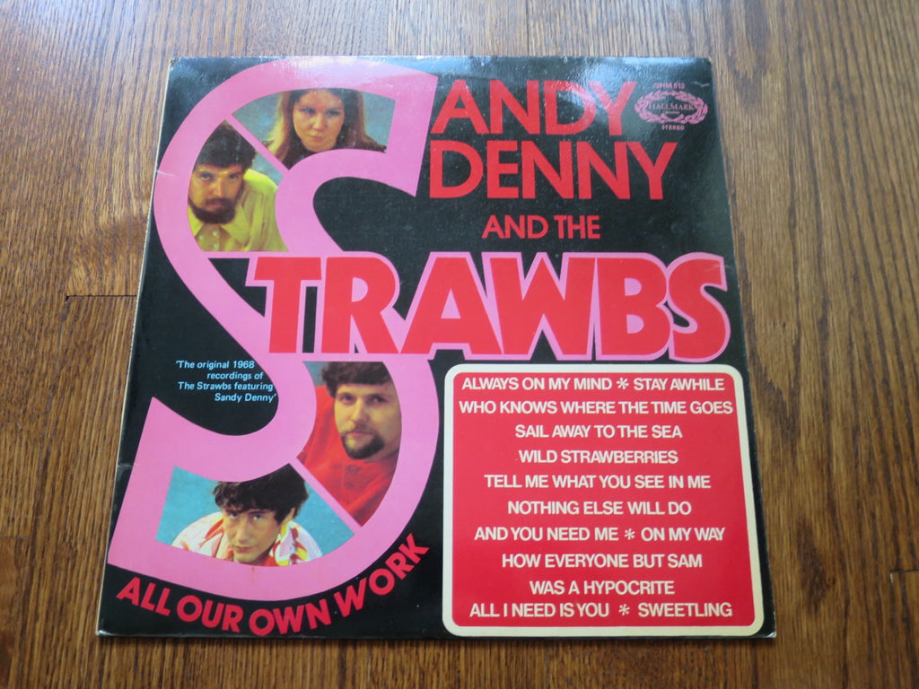 Sandy Denny and The Strawbs - All Our Own Work 2two - LP UK Vinyl Album Record Cover