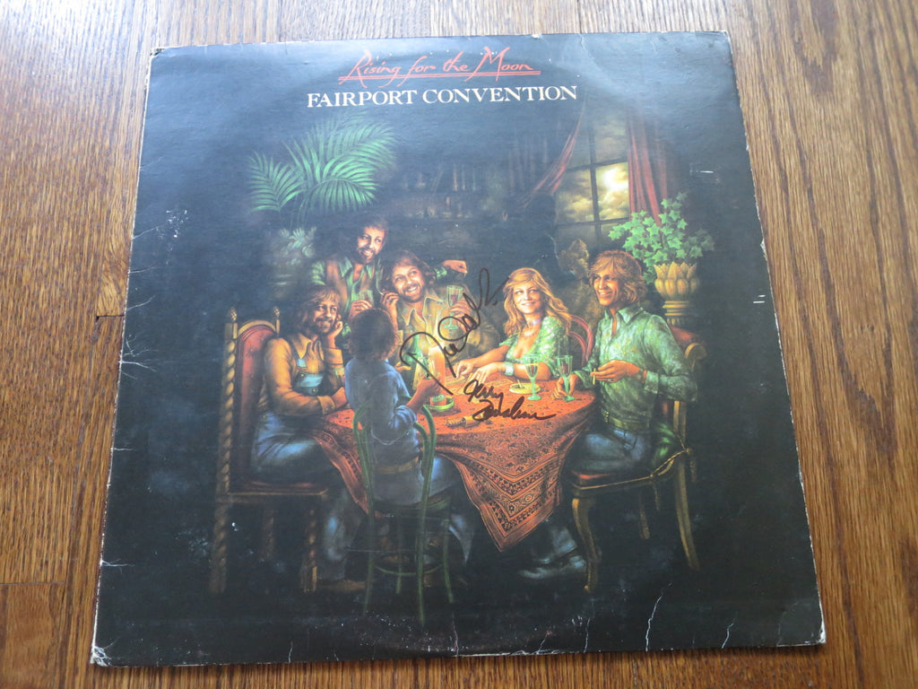 Fairport Convention - Rising For The Moon (signed) - LP UK Vinyl Album Record Cover