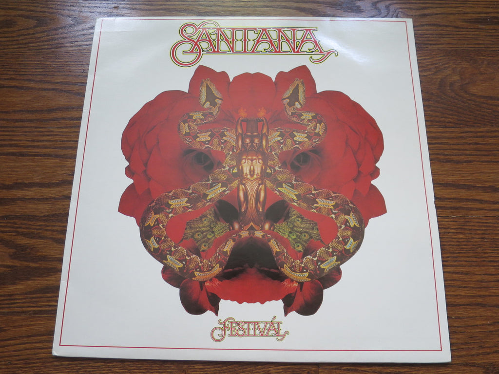 Santana - Festival - LP UK Vinyl Album Record Cover