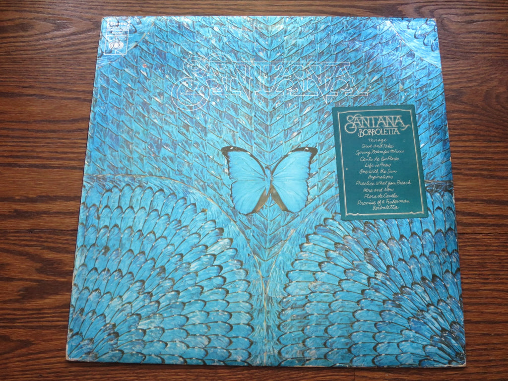 Santana - Borboletta - LP UK Vinyl Album Record Cover