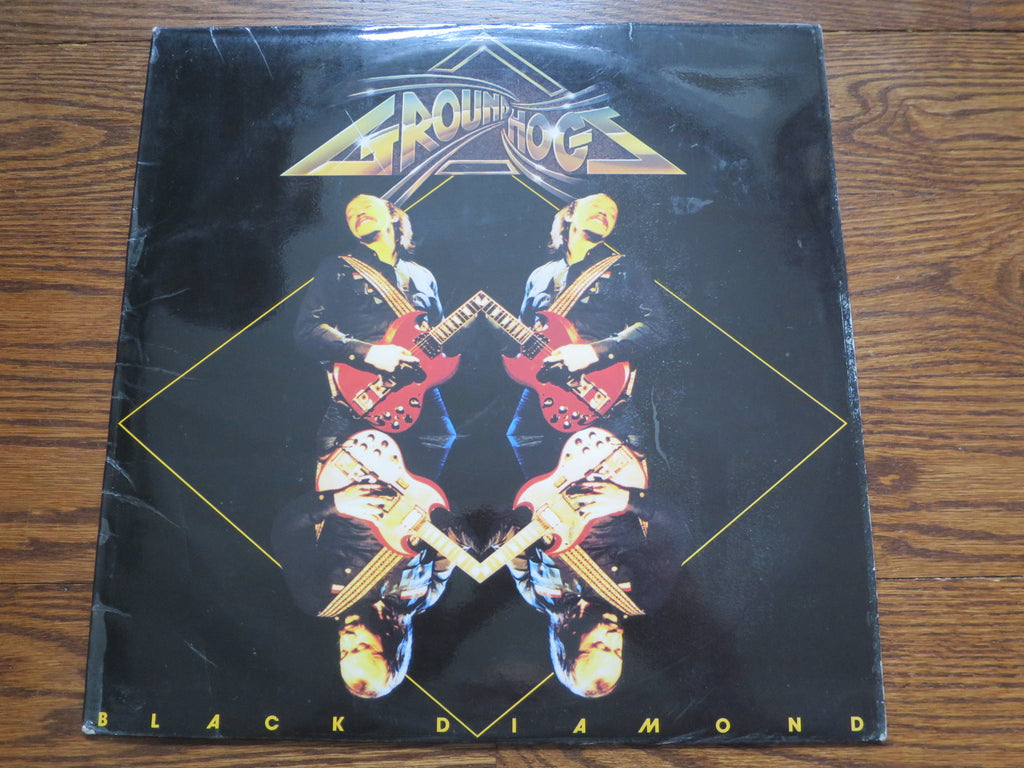 Groundhogs - Black Diamond (signed) - LP UK Vinyl Album Record Cover