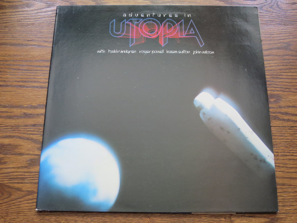 Utopia - Adventures In Utopia - LP UK Vinyl Album Record Cover