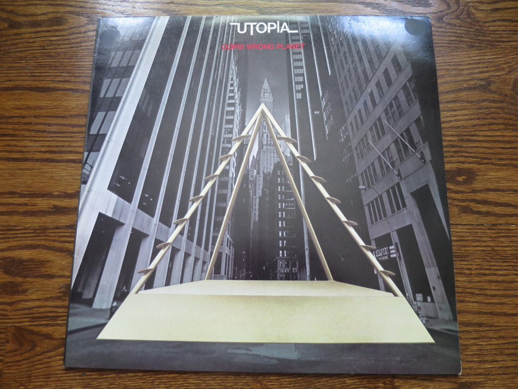 Utopia - Oops, Wrong Planet - LP UK Vinyl Album Record Cover