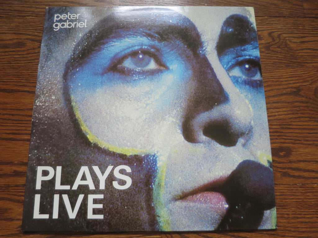 Peter Gabriel - Plays Live - LP UK Vinyl Album Record Cover