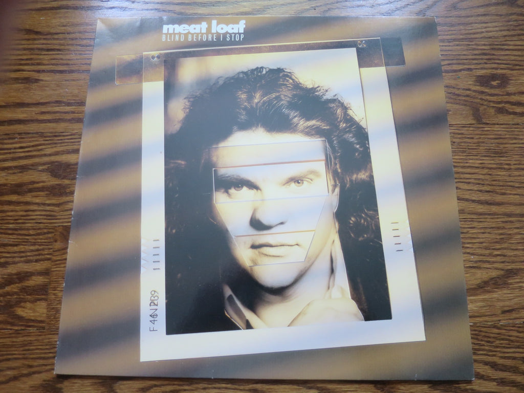 Meat Loaf - Blind Before I Stop/Dead Ringer For Love - LP UK Vinyl Album Record Cover