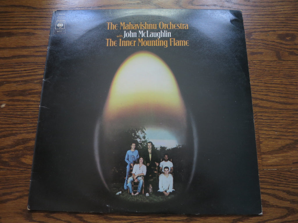 The Mahavishnu Orchestra With John Mclaughlin - The Inner Mounting Flame - LP UK Vinyl Album Record Cover