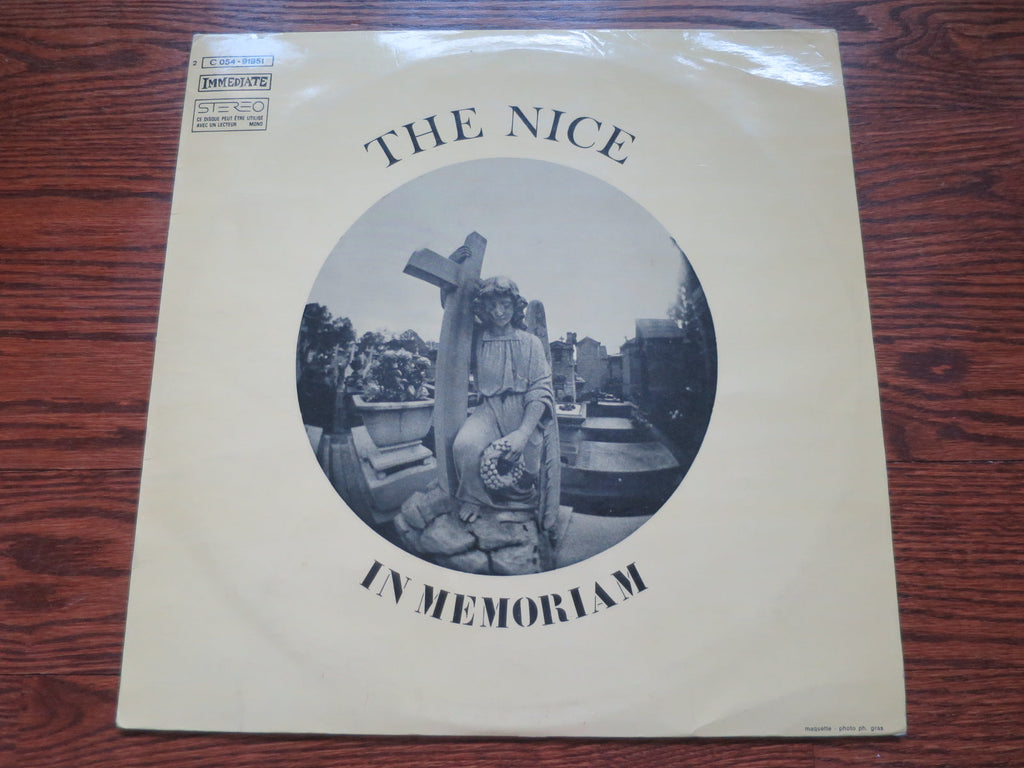 The Nice - In Memoriam - LP UK Vinyl Album Record Cover