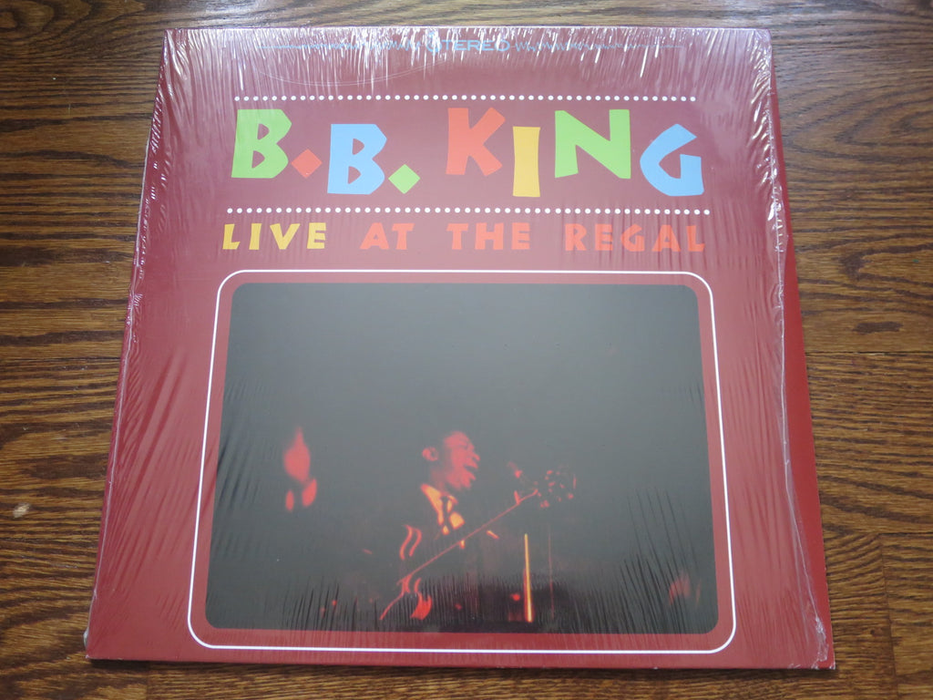 B.B. King - Live At The Regal - LP UK Vinyl Album Record Cover