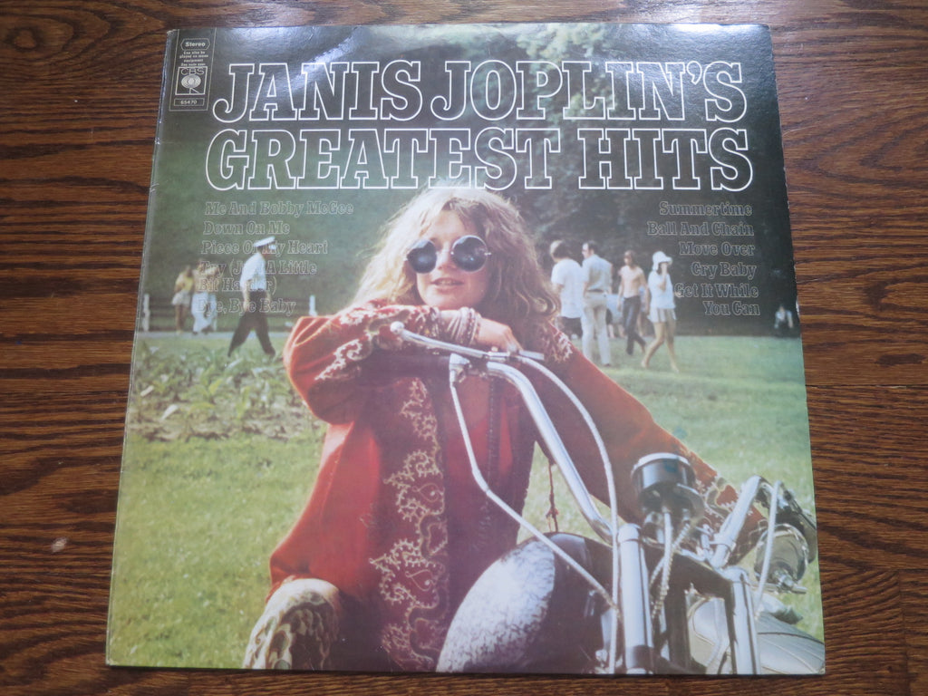 Janis Joplin - Greatest Hits (reissue) - LP UK Vinyl Album Record Cover