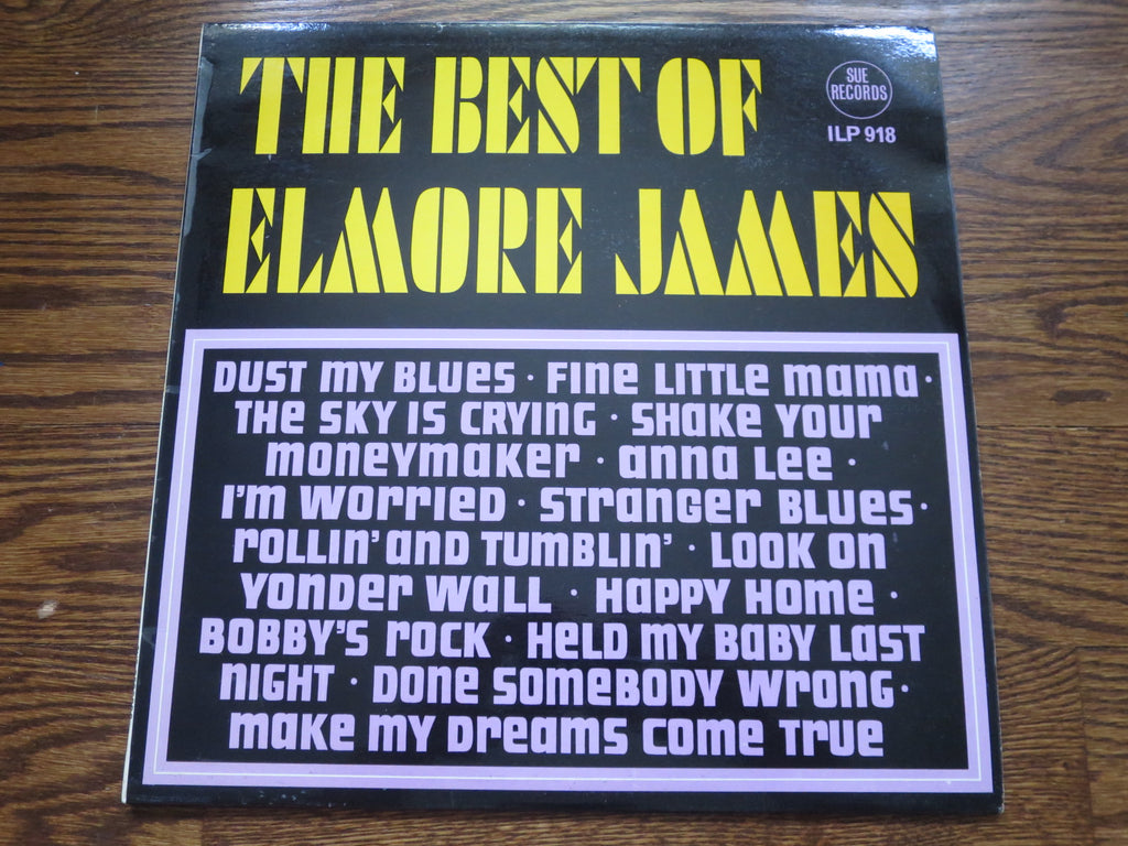 Elmore James - The Best Of Elmore James - LP UK Vinyl Album Record Cover