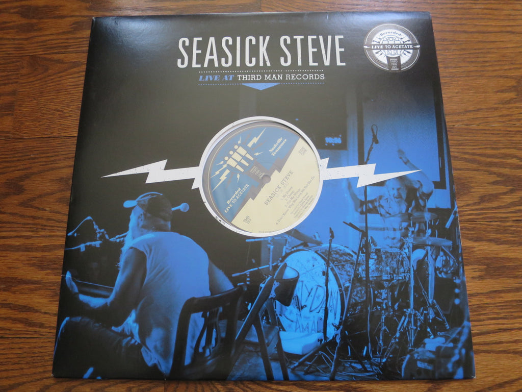 Seasick Steve - Live At Third Man Records - LP UK Vinyl Album Record Cover