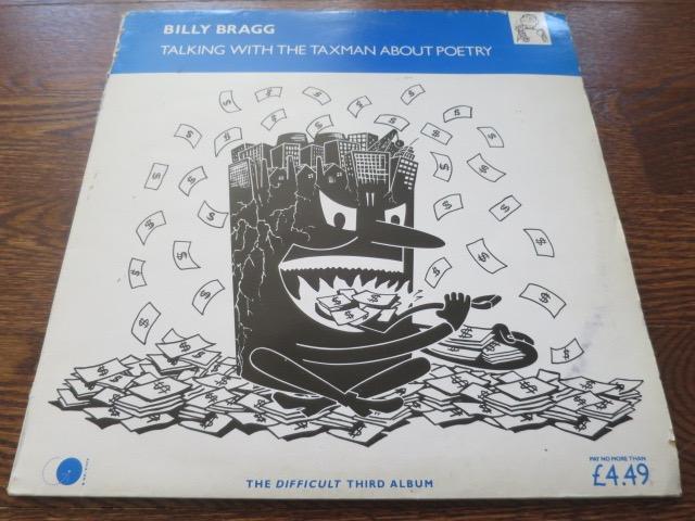 Billy Bragg - Talking With The Taxman About Poetry - LP UK Vinyl Album Record Cover