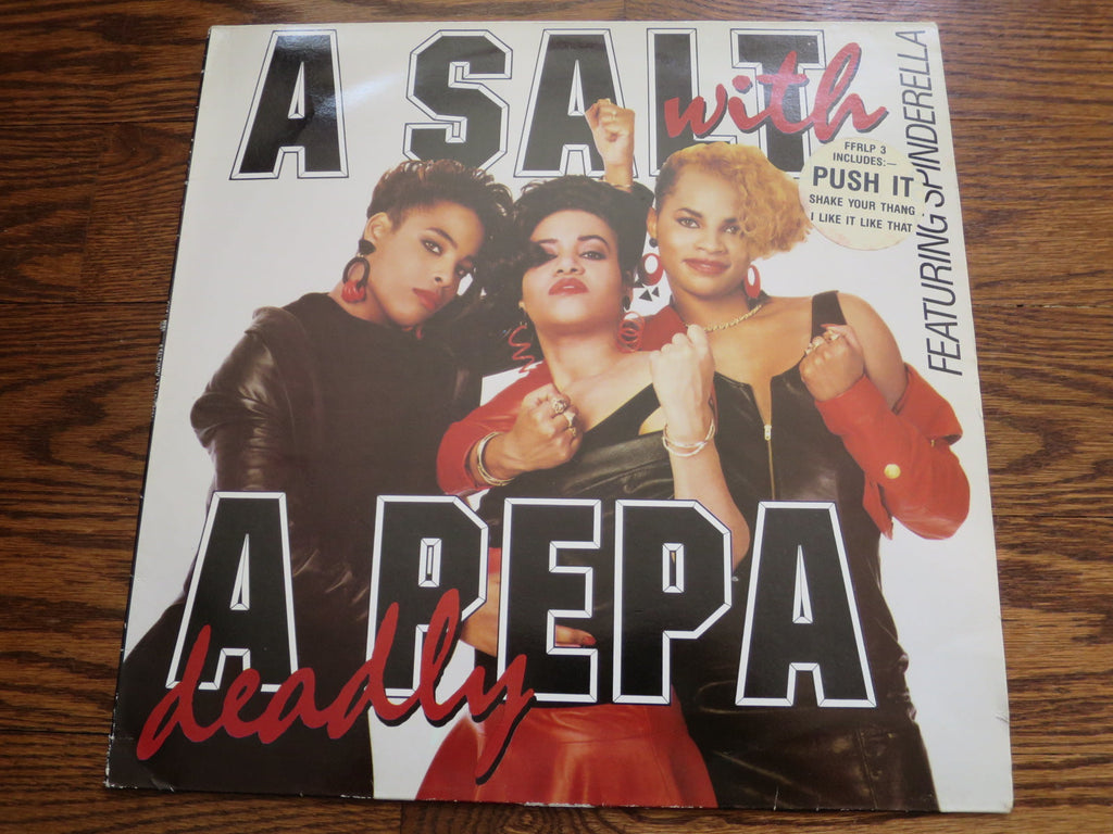 Salt and Pepa - A Salt With A Deadly Peppa - LP UK Vinyl Album Record Cover
