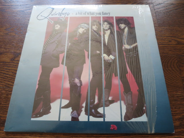 Quireboys - A Bit Of What You Fancy - LP UK Vinyl Album Record Cover