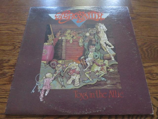 Aerosmith - Toys In The Attic - LP UK Vinyl Album Record Cover