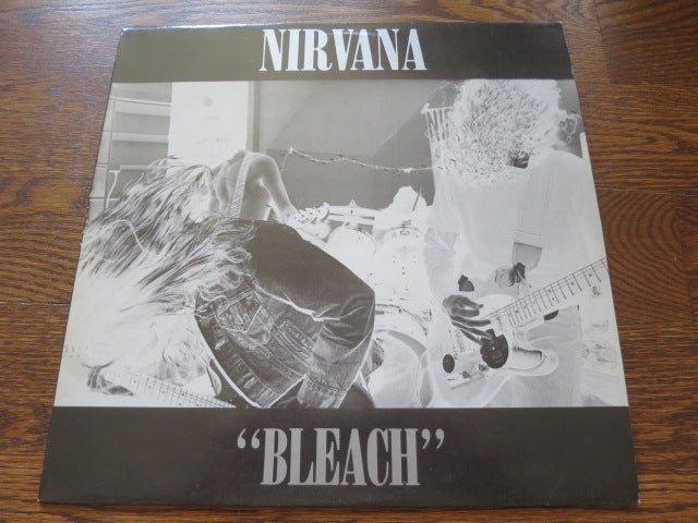 Nirvana - Bleach - LP UK Vinyl Album Record Cover