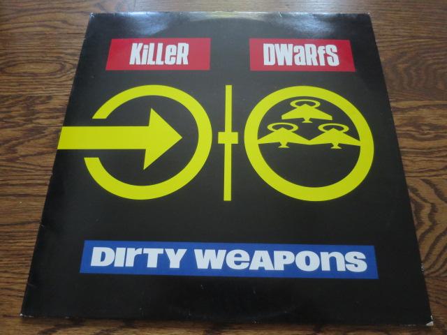 Killer Dwarfs - Dirty Weapons - LP UK Vinyl Album Record Cover